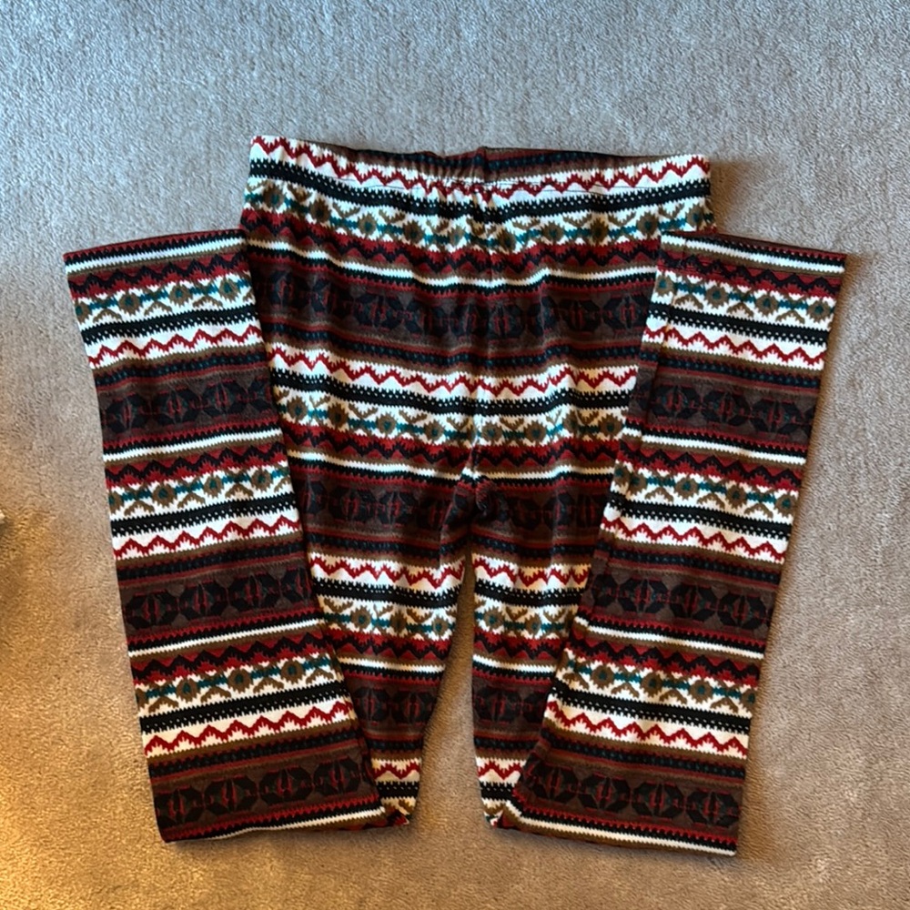 Patterned Knit Leggings - Picture 4 of 5